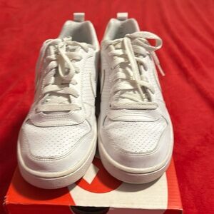 White Nike Borough